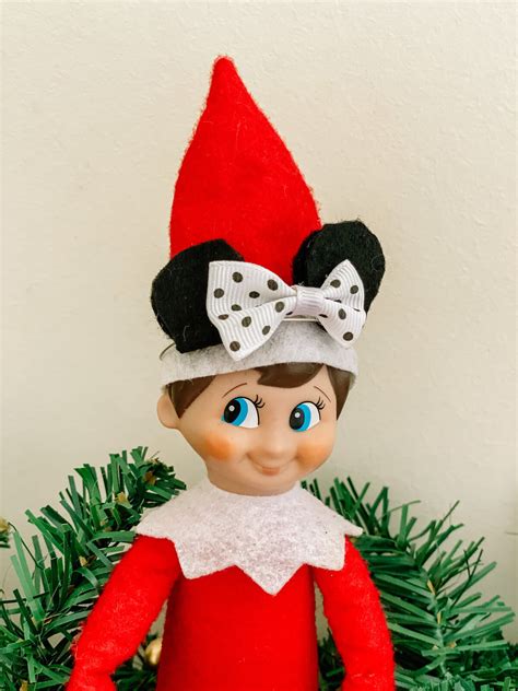 elf on the shelf ears|elf on the shelf mouse ears.